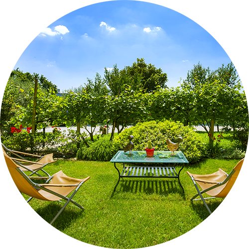 GIARDINO E PORTICATO